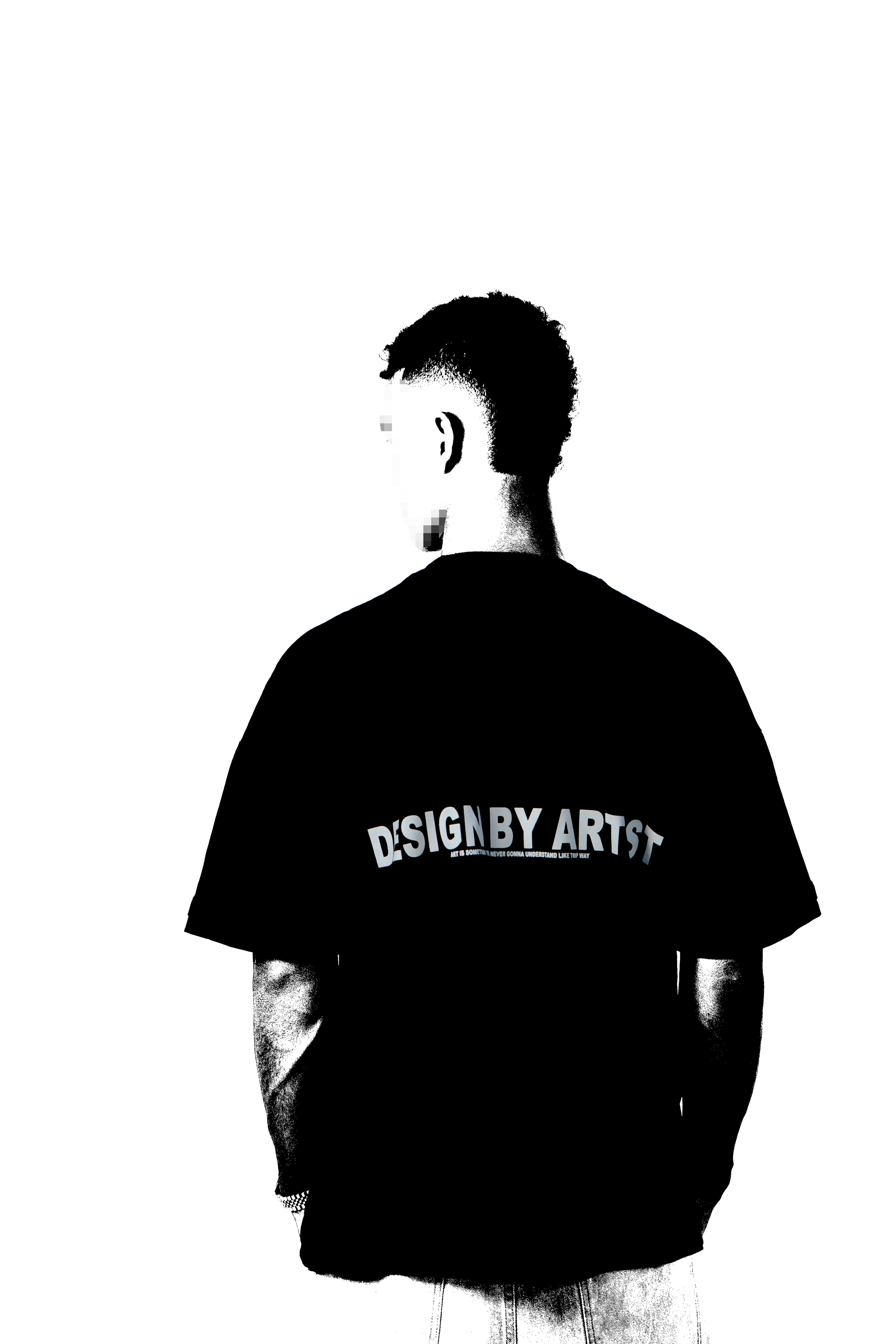 SOLEMNESS SERIUSLY GUY T-SHIRT OVERZISE