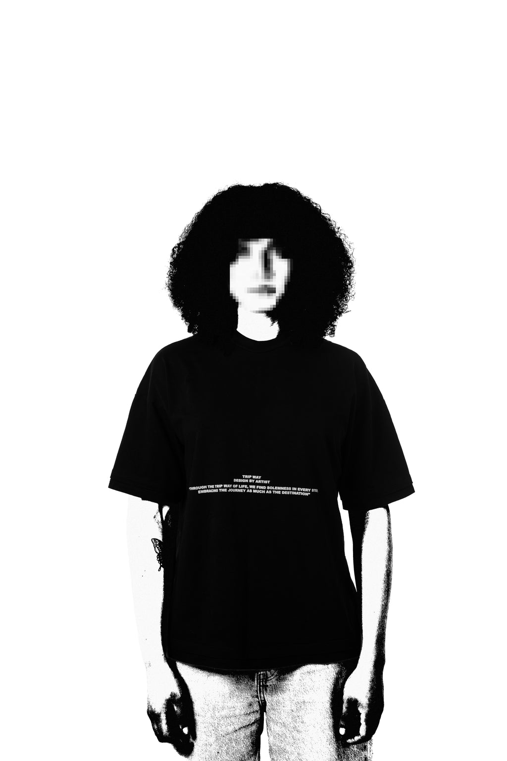 FLOWER ANGEL T-SHIRT OVERZISE UNISEX