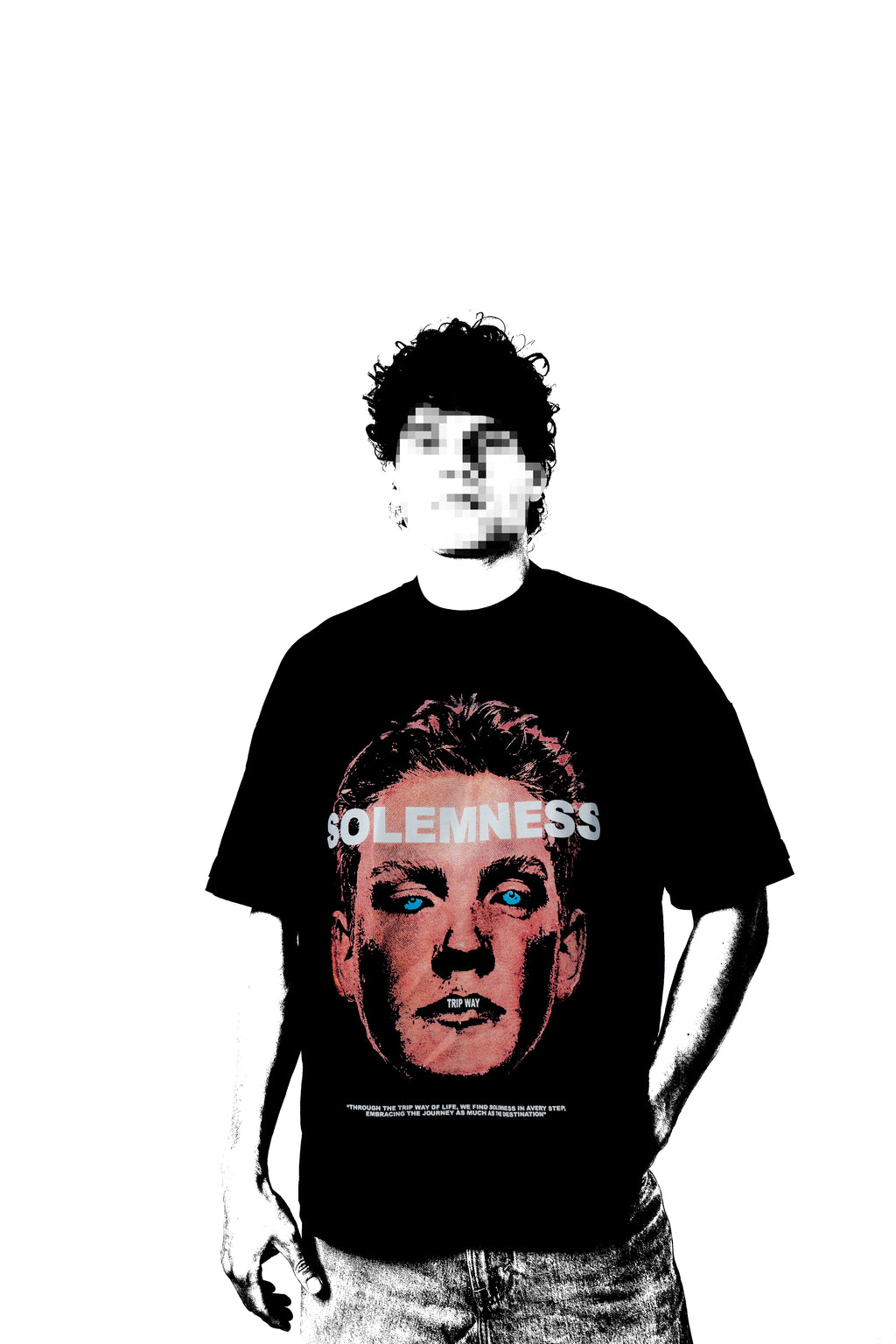 SOLEMNESS LUMINOUS BOY T-SHIRT OVERZISE