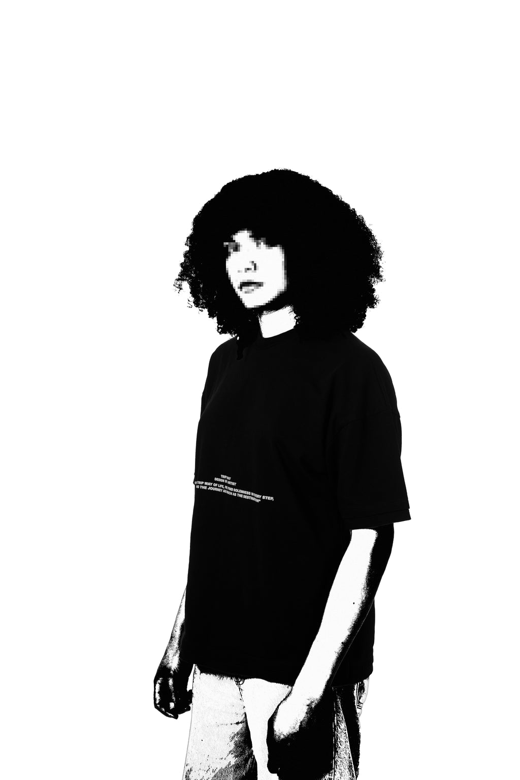 FLOWER ANGEL T-SHIRT OVERZISE UNISEX