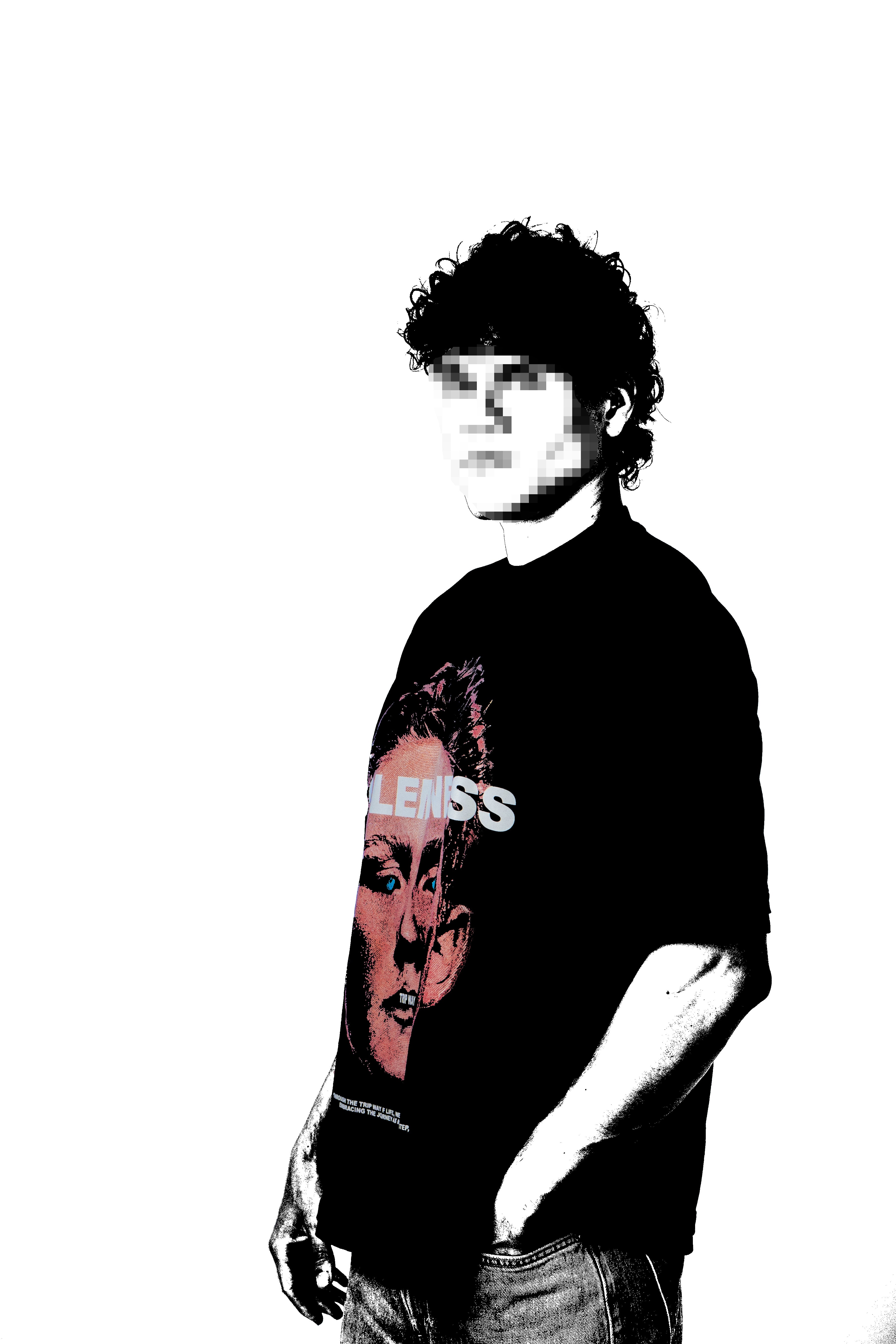 SOLEMNESS LUMINOUS BOY T-SHIRT OVERZISE