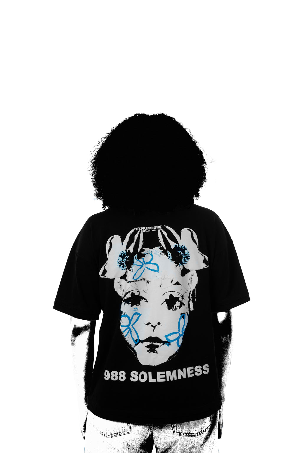 FLOWER ANGEL T-SHIRT OVERZISE UNISEX